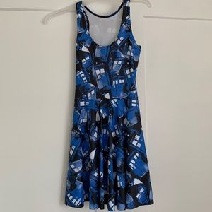 Blackmilk Dr Who Tardis Dress